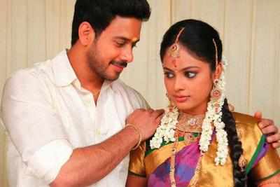 Nandita and Bharath shoot for kuthu song in western outfit