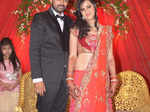 Akash and Khushboo Valeja's wedding reception