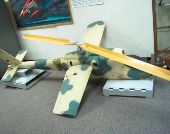 A missile park at White Sands Missile Range Museum