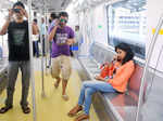 CM Prithivraj Chavan flags off Mumbai Metro