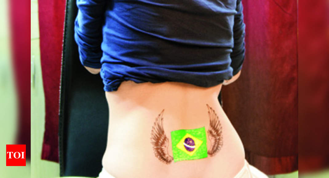 Mumbai's footie fans want tattoos like their idols - Times of India