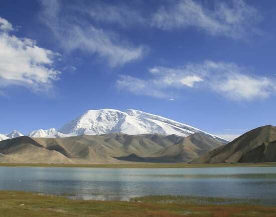 Karakul Lake in Tajikistan
