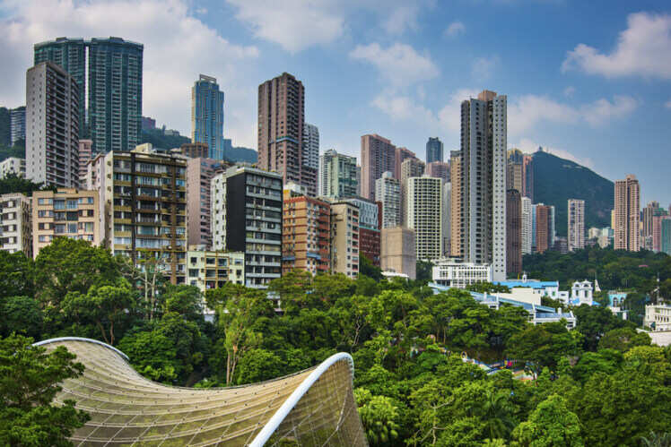 Wander through the Hong Kong Park