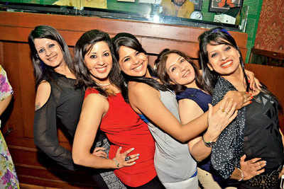 City people partied hard at a lounge last weekend in Bhopal