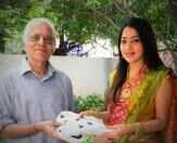 Ramya celebrates Fathers Day
