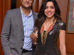 Virender Razdan hosts a party