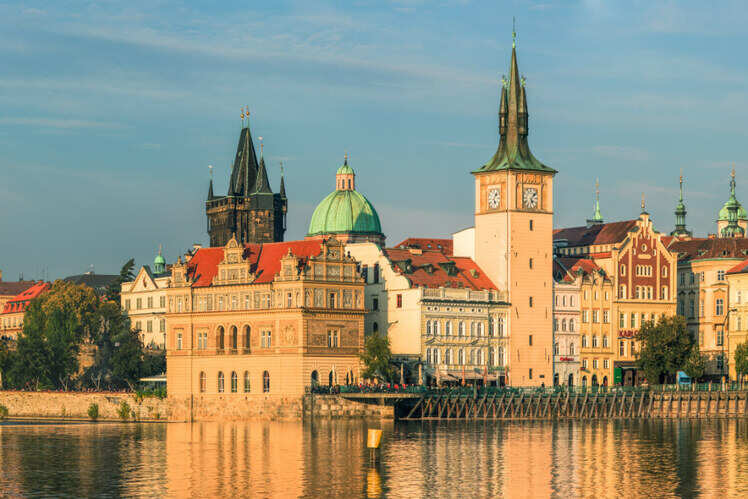 Take a slow boat down the Vltava