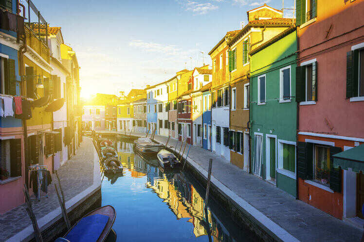 Walk through a dreamy village