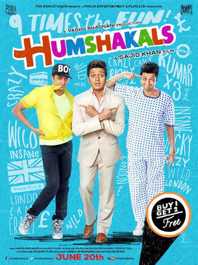 Humshakals BO collections: earns 40.13 cr in opening weekend
