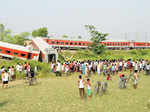 Rajdhani Express derailed near Chhapra