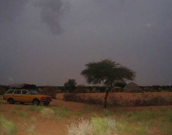 Camping with Saharan nomads