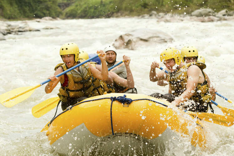 White water rafting in Rishikesh