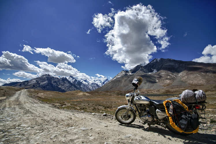 Mountain biking in Ladakh