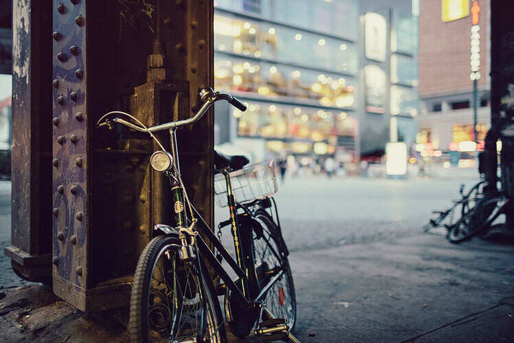 Explore the city on a bike