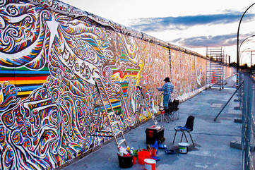 Walk along the Berlin Wall