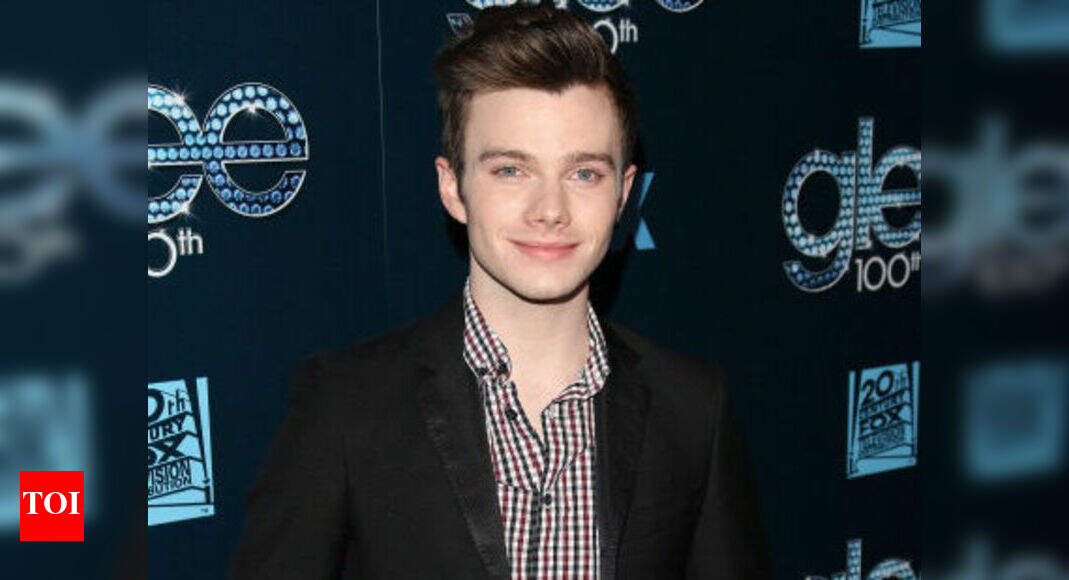 Chris Colfer is not leaving 'Glee' Times of India(00)