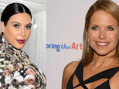 Kim Kardashian, Katie Couric pose together after feud
