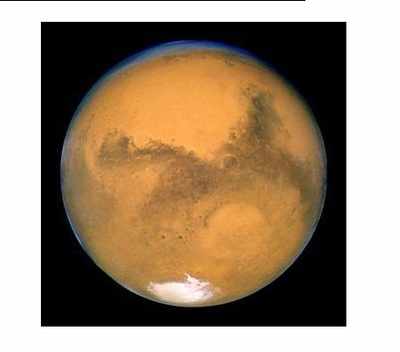 Salt melted ice to form water on Mars?