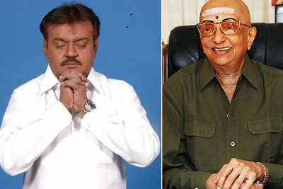 Vijayakanth and Cho Ramaswamy hospitalized