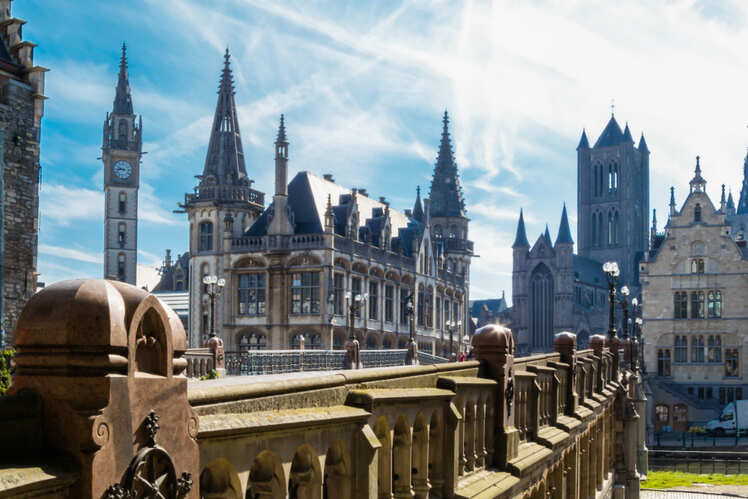 The medieval charm of Ghent