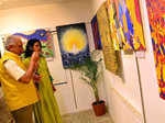 Art show cum auction in Ahmedabad