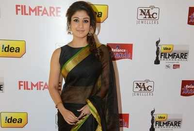 After flashing it all, Nayanthara covers it up!