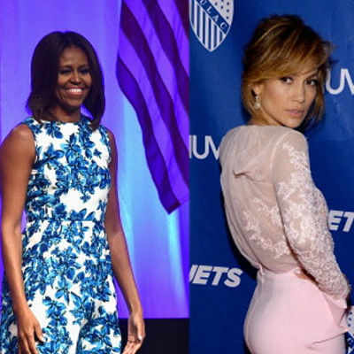 Jennifer Lopez shares selfie with Michelle Obama