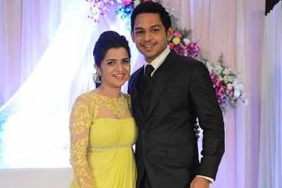 DD and Srikanth sizzle at their wedding reception at Westin in Chennai