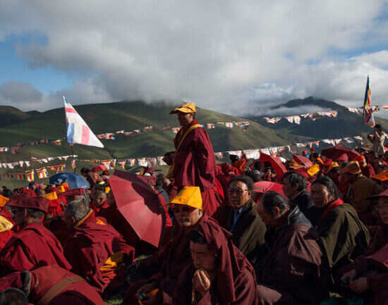 The renowned Larung Gar Buddhist Academy of Sertar