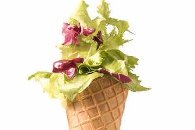 Tried the ‘ice-cream cone salad’ yet?