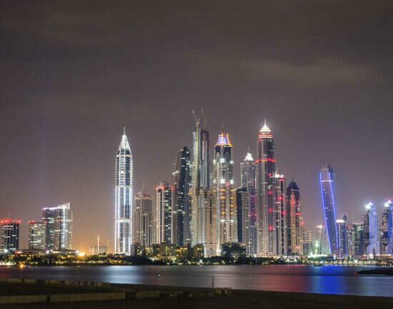The fantastic nightlife scene of Dubai