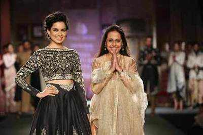 Kangana Ranaut looks regal in Anju Modi couture