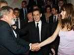 Sarkozy-Carla in Brazil