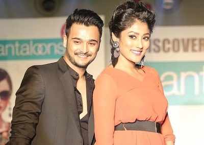 Rajdeep and Pamela play lovers on national TV