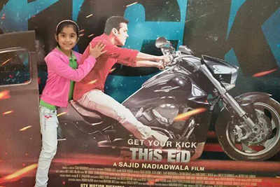 Kick: Salman Khan takes fans for a ride