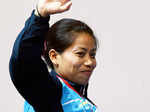 CWG '14: Sanjita wins gold in weightlifting