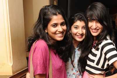 Shibani, Himani and Simran showed off their moves partying on Ladies Night at 10D in Chennai