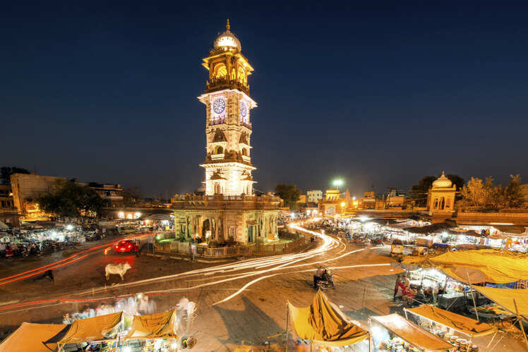 Clock tower market