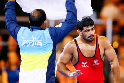 CWG: Sushil Kumar, 2 others in wrestling finals