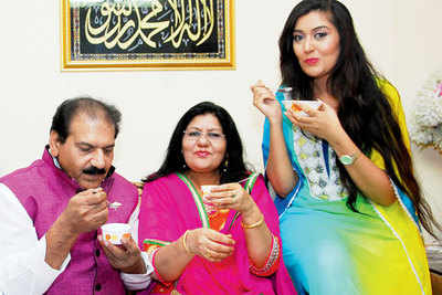 Jaipur girl Shireen Mirza couldn’t be happier celebrating Eid with her family