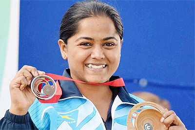 India's Lajja Gauswami wins women's 50m rifle 3 positions bronze