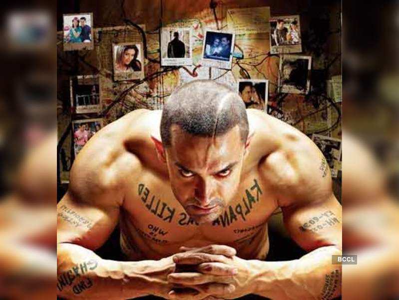 Aamir's 'Ghajini' look Pics | Aamir's 'Ghajini' look Photos | Aamir's ...