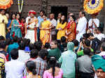 Alok Rajwade and Parna Pethe visit Shaniwar Wada