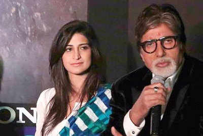 Aahana Kumra: Didn't feel nervous playing Amitabh Bachchan's daughter