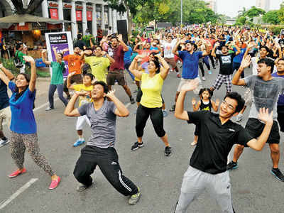 Delhi celebrates fitness with Raahgiri Day