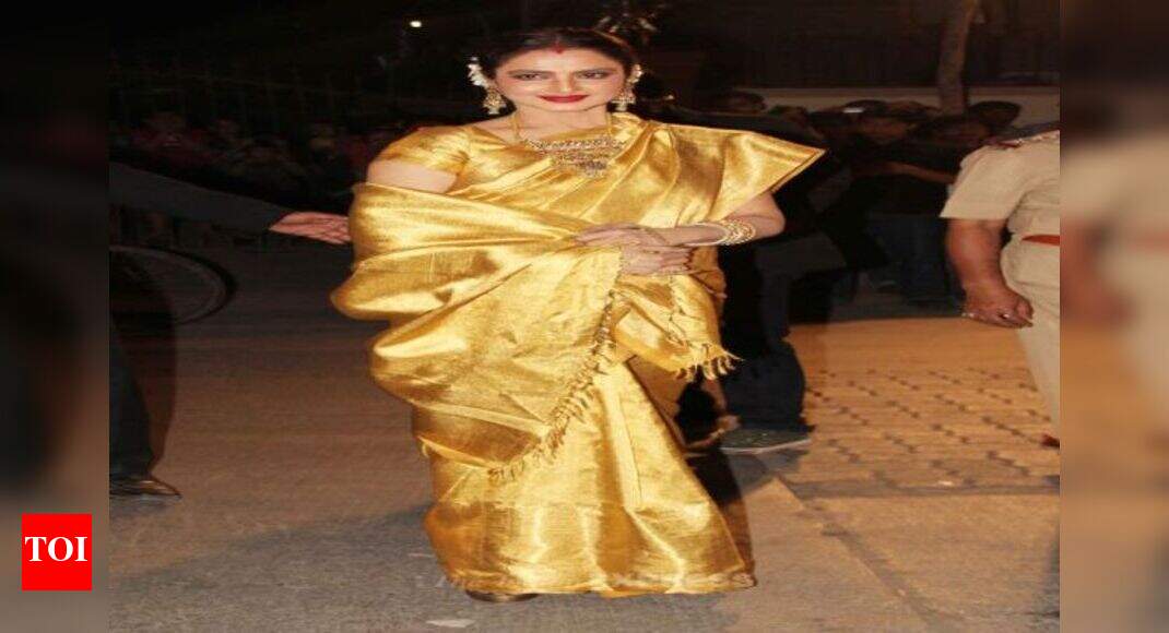 Rekha has acted with Rajkumar | Kannada Movie News - Times of India