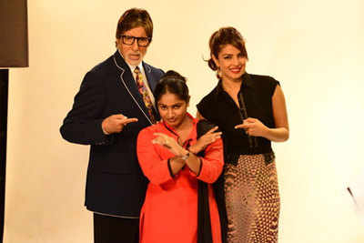 KBC hosts Priyanka Chopra in a special episode 'Housalebaaz'