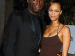 Seal and Tyra Banks