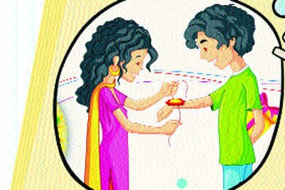 Where are all the boys this rakhi?