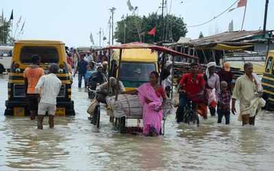 Flood scare: Phaphamau, Naini submerged | Allahabad News - Times of India